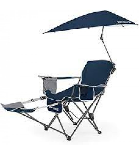 sport brella portable recliner chair midnight blue